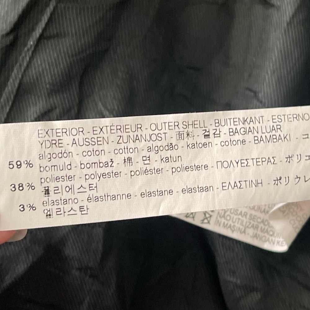 Zara Basic Black Zip-Up Jacket - image 7